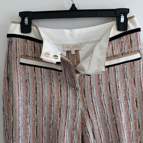 Ramy Brook Striped Pant Set in Pink and White Multicolor - Picture 7 of 10
